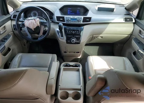 2013 Honda Odyssey Exl z USA, uszkodzony, nr VIN 5FNRL5H6XDB025659